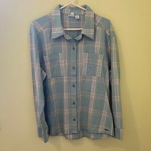 Roxy Plaid Button-Down Shirt